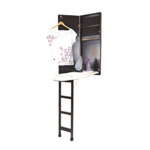 Cargar imagen en el visor de la galería, Mueble de Planchado Plegable Espejo (Compacto)
