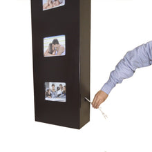Cargar imagen en el visor de la galería, Mueble de planchado, plegable con portarretratos.
