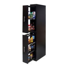 Cargar imagen en el visor de la galería, Alacena Extraíble Ambientada. Moderna alacena vertical con cajones corredizos, práctica y ahorradora de espacio, ideal para cualquier espacio en tu cocina.
