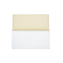 Cargar imagen en el visor de la galería, Banco Baúl Zapatero Capri. Multifuncional. Tres en uno, banco, baúl y entrepaños a modo de zapatero. Cubierta tapizada y acolchada. Estructura de madera y MDF. 
